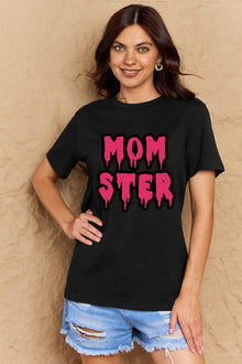  Simply Love Full Size MOM STER Graphic Cotton T-Shirt
